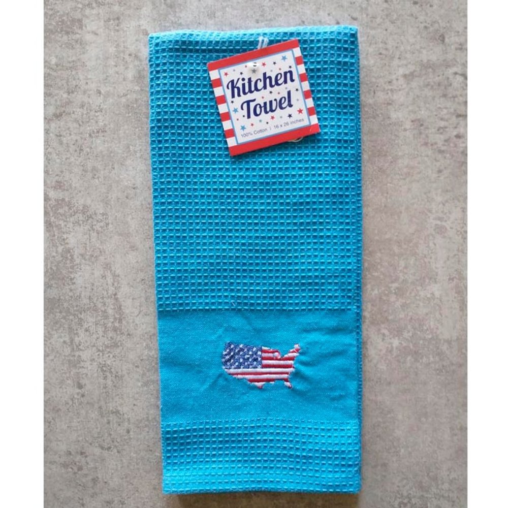 🏠 🍒 Kane Home Flag Kitchen Dishtowel